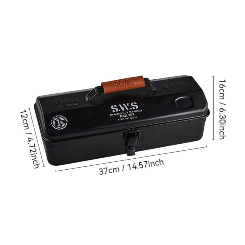 Practical With Handle Camping Tool Storage Box Multifunctional Portable Outdoor Toolbox Anti-Slip Waterproof Tool Organizer 3