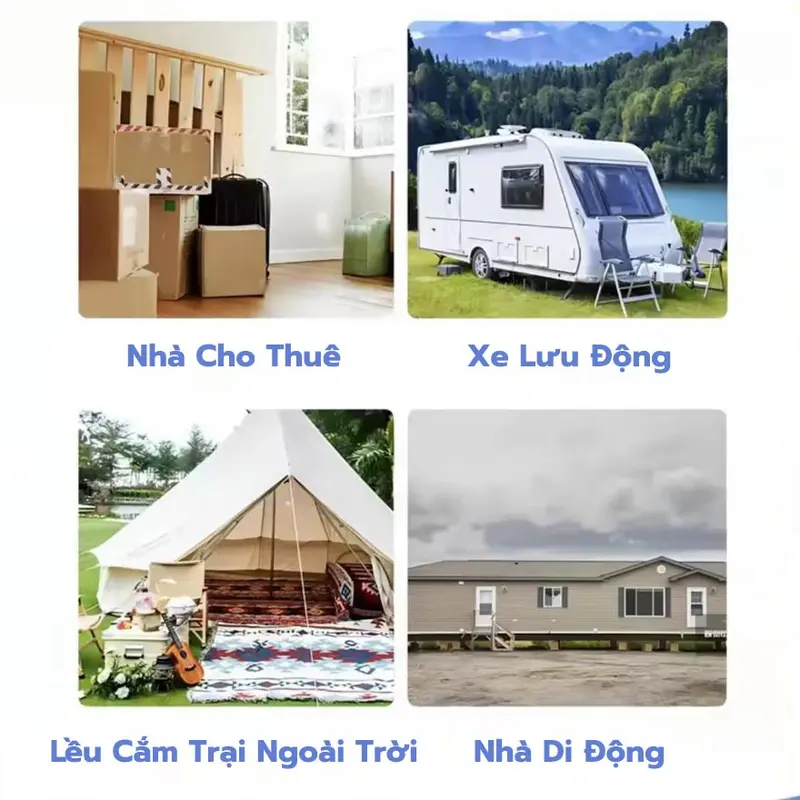 Điều Hoà Di Động Mini 3000BTU cho lều, phòng nhỏ, Máy Nén Gas R290,Làm Mát Nhanh Chóng 1