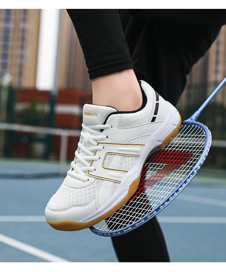 Product Introduction of Professional Volleyball Shoes Male Badminton Shoes Female New Table Tennis Ball Shoes Non-Slip Training Shoes Sneaker Couple Tennis Shoes 10