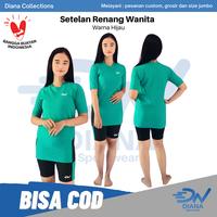 Gambar baju renang wanita dewasa | baju renang wanita jumbo | baju renang dewasa jumbo wanita - Hijau, S dari DN Sportswear Official Kota Tangerang 4 Tokopedia