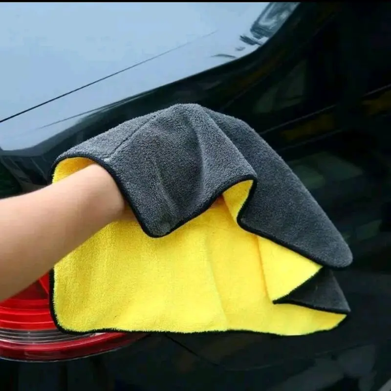 Kain Lap Microfiber 2 Warna Tebal dan Lembut 1
