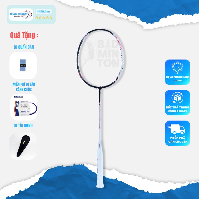 Vợt Cầu Lông Halbertec 2000 Chính Hãng Căng Dây Sẵn 11Kg .Tặng 1 Quấn Cán .Tặng 1 Bao Đựng Vợt.Sport.Nam