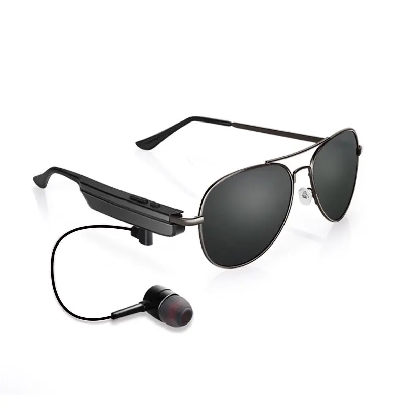 Kính râm Bluetooth thông minh, tai nghe Bluetooth du lịch, phát giọng nói, âm nhạc, báo cáo âm thanh, điều hướng, ống kính sử dụng kép