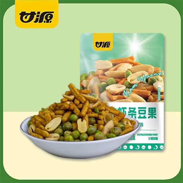 Ganyuan official Tôm tươi hương vị tôm dải đậu quả Đồ ăn nhẹ giải trí văn phòng giòn Snack Ăn Vặt