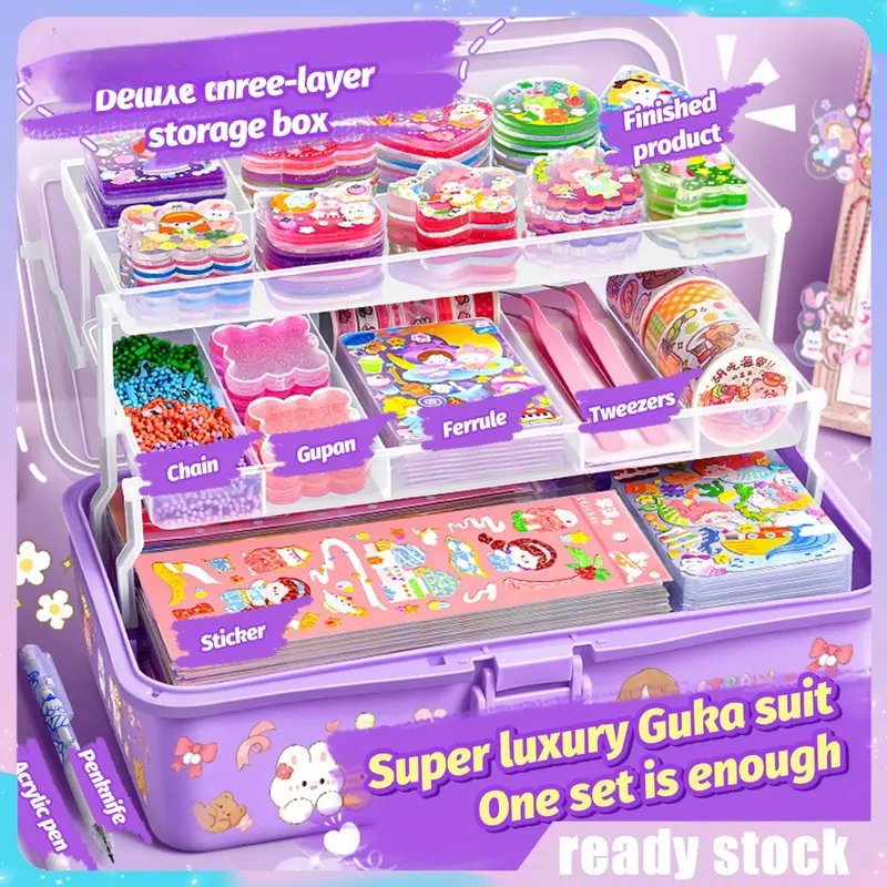 NEW Goo Card Set DIY Cuckoo guka sticker Gift Pack Handmade Cute ...