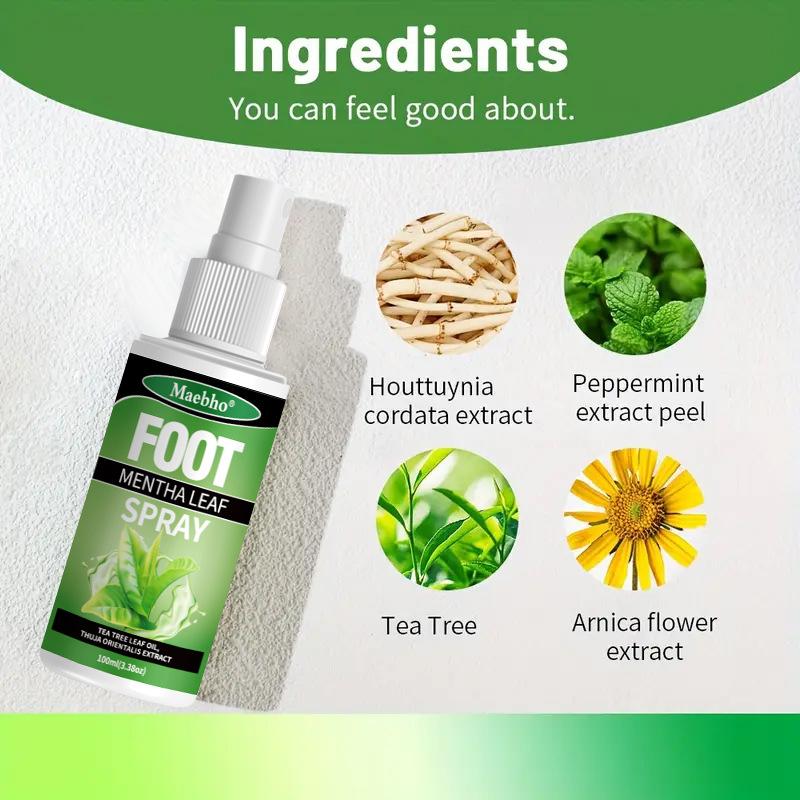 Product Introduction of Foot spray Foot and shoe deodorization spray deodorization foot deodorization household deodorant 2