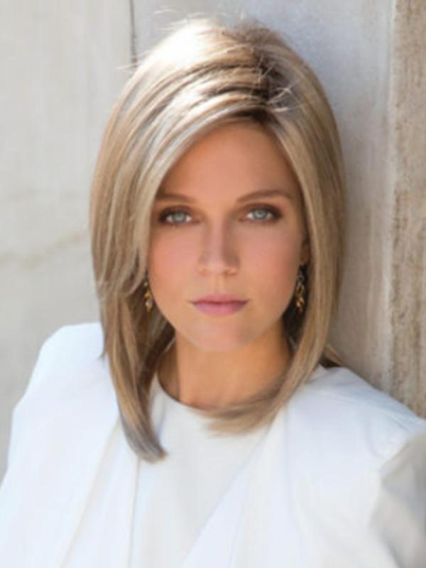 Fashionable Plain Color Straight Bob Wigs for Women, Gorgeous Fluffy Wigs with Side-Swept Bangs, Synthetic Full Machine Wigs for Party, Daily Use 0