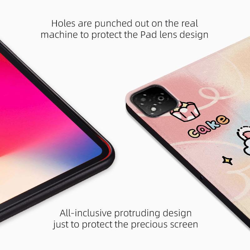 Product Introduction of เคสแท็บเล็ต, สำหรับ Infinix xPad X Pad 11 นิ้ว, รูปแบบภาพวาดการ์ตูนแฟชั่น, กันกระแทก, หนัง PU คุณภาพสูง, ฝาครอบพลิกขาตั้ง, 2024 x1101b 23