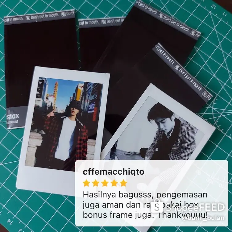 Print Polaroid Instax Mini 100% Asli Camera Accessories