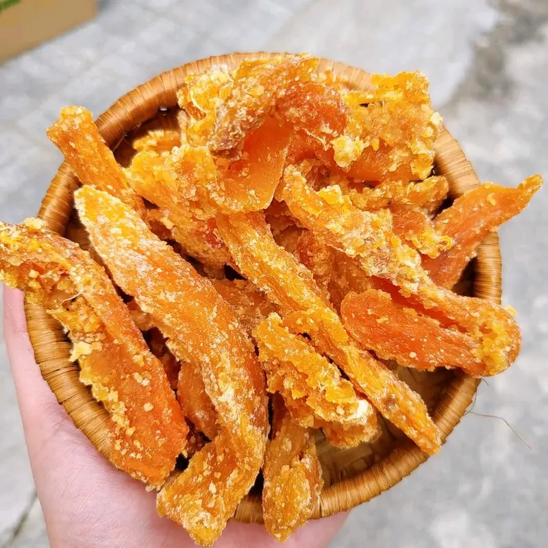 Khoai lang mật sấy gừng đặc sản Đà Lạt 0