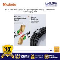 Gambar MCDODO USB-C to Lightning Cable CA-1030 1.2M Smart Digital Display Quick Charge Data iPhone iPad Pro dari Sentra Digital Kota Surabaya 5 Tokopedia