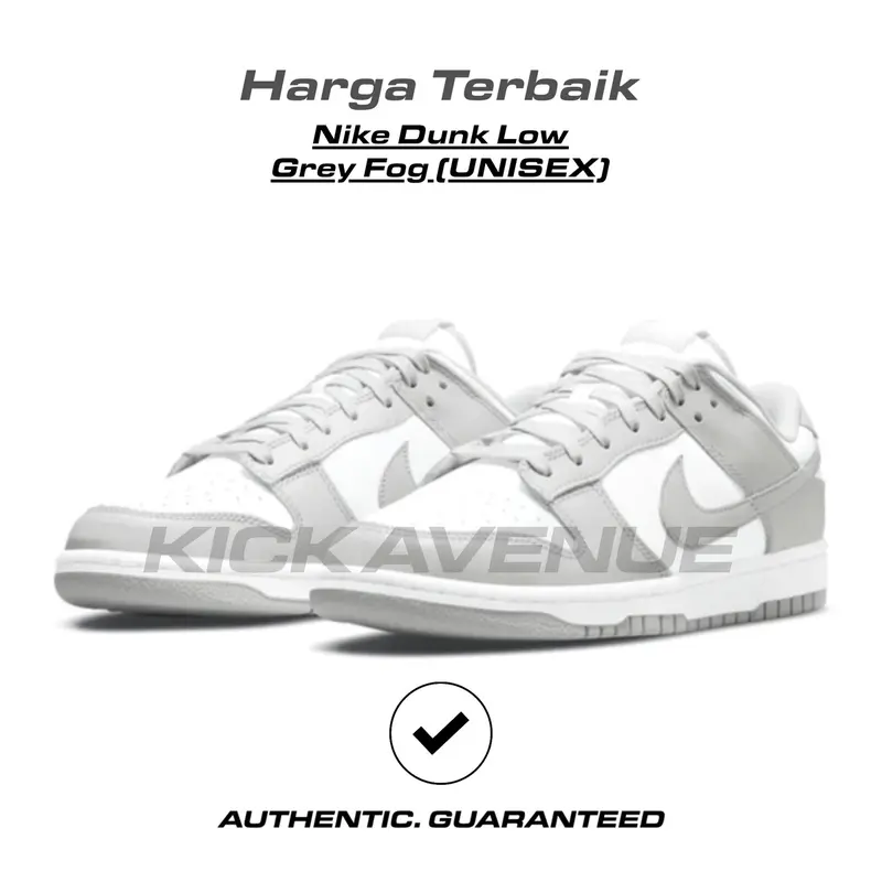 Nike Dunk Low Grey Fog ( UNISEX ) 0