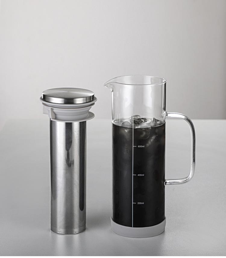 Product Introduction of LZD  Borosilicate Glass Cold Extraction Coffee Pot Glass Coffee Pot Cold Bubble Ice Drip Coffee Pot Hot and Cold Teapot Coffee Set 1