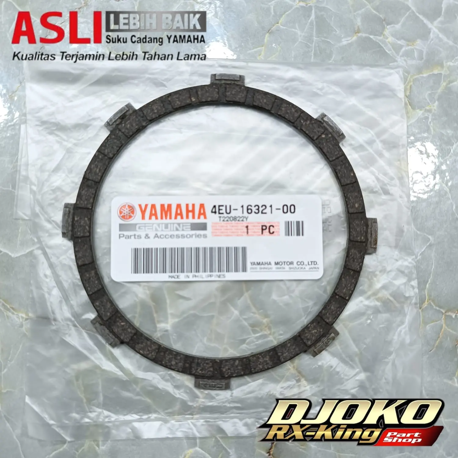 kampas kopling L2 super PNP rx king ORIGINAL YMAHA GENUINE PART (YGP)