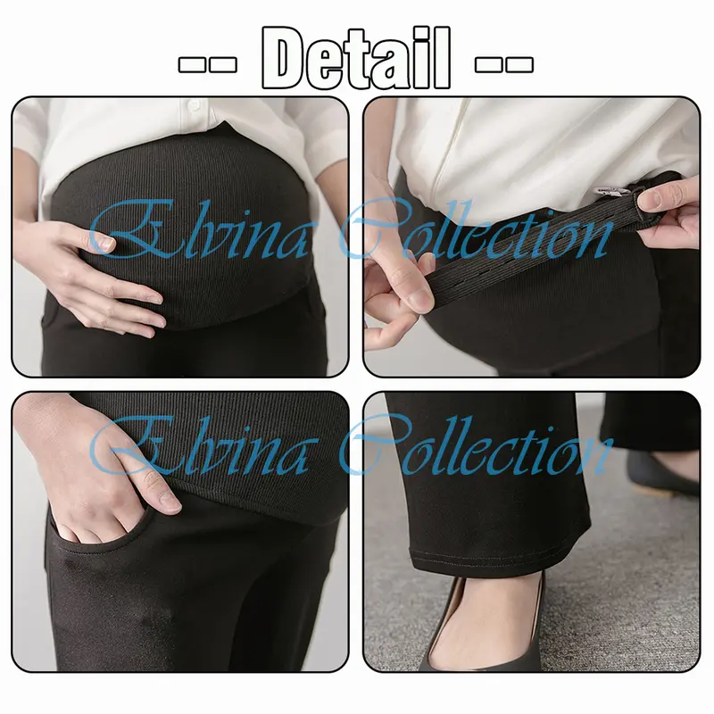 Maternity Pants Celana Hamil Kerja Celana Bumil Kantoran Bahan Gracella 3