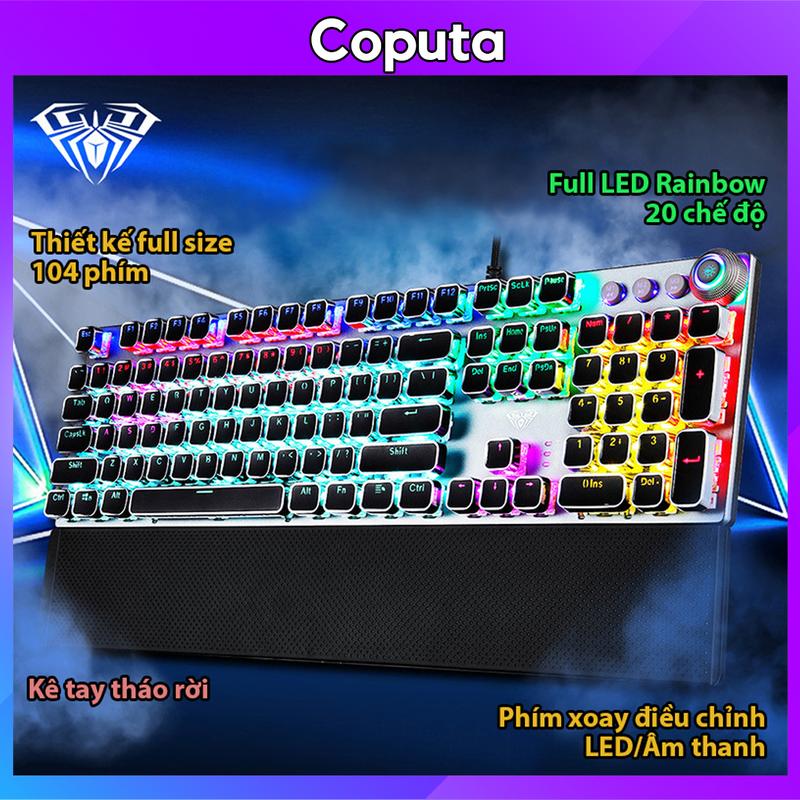 Bàn phím cơ Coputa bàn phím máy tính Gaming chơi game Laptop chất lượng cao F2058