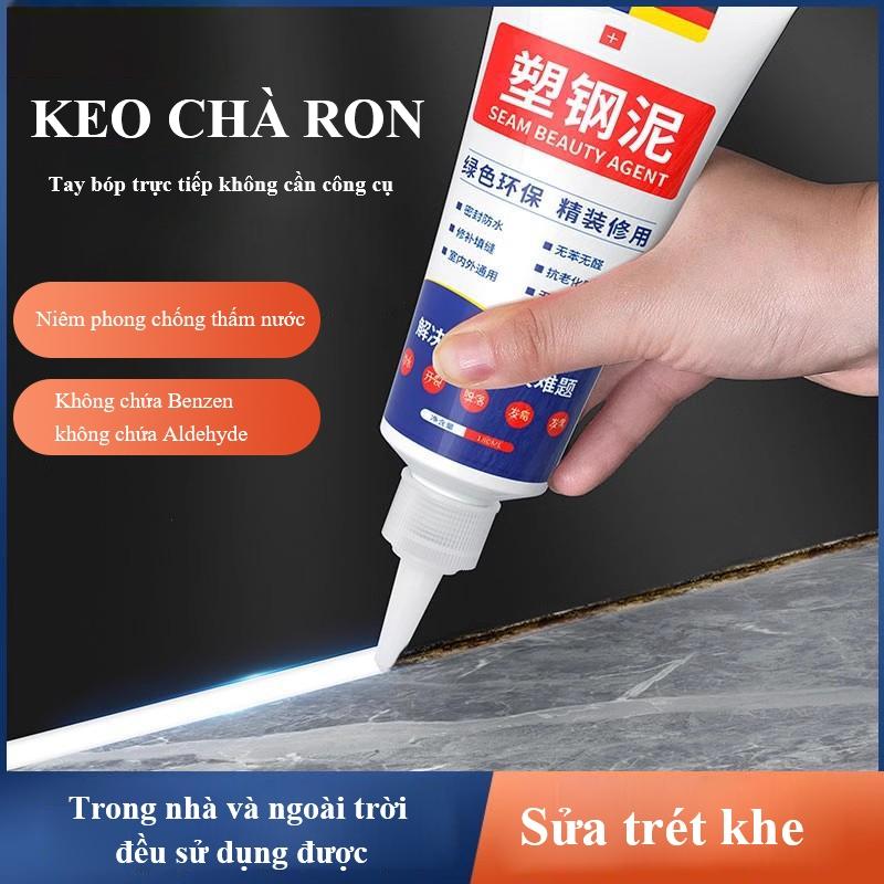 Keo chà ron đa năng chống thấm dạng tuýp keo chít ron gạch chuyên dụng cho nhà vệ sinh nhà tắm