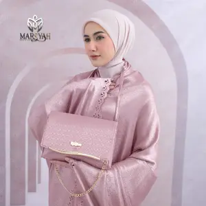 MARSYAH - Mukena Dewasa Luciana Series 2in1 Silk Jacquard Premium