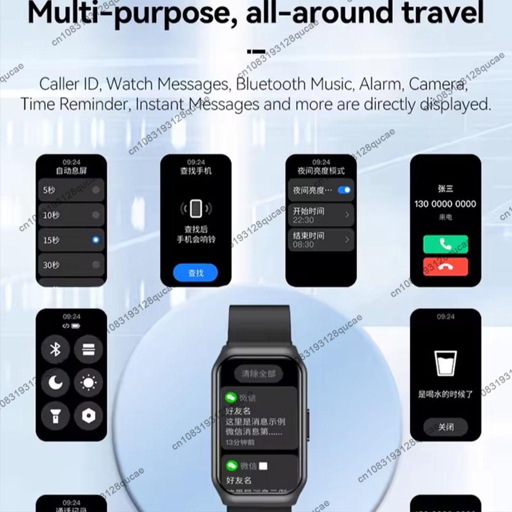 Smart Band Multifunctional Bluetooth Call Sleep Heart Rate Monitor Waterproof Pedometer Sports Smart Bracelet Men Women 2025 New - Image 2
