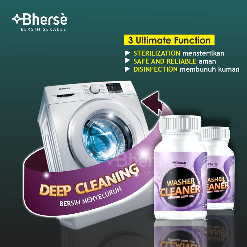 PROMO Bherse Washer Cleaner Pembersih Mesin Cuci 3