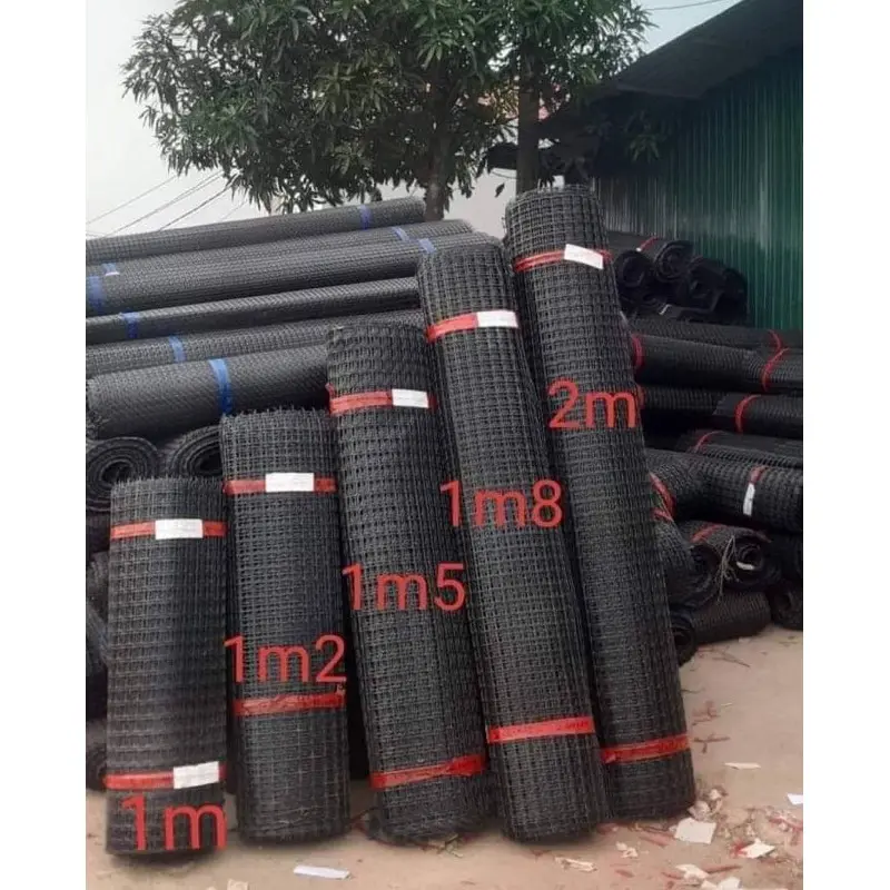 Lưới Nhựa Dẻo Mắt 3,5x3,5cm lưới nhựa hàng rèo 1m 1m2 1m5 1m8 dài 50m- Lưới Nhụa Nguyên Sinh