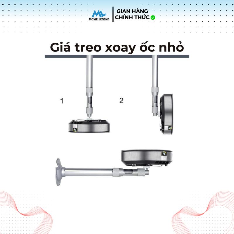 Giá Treo Máy Chiếu Xoay Ốc, Cho Các Loại Máy Chiếu Mini Phụ Kiện