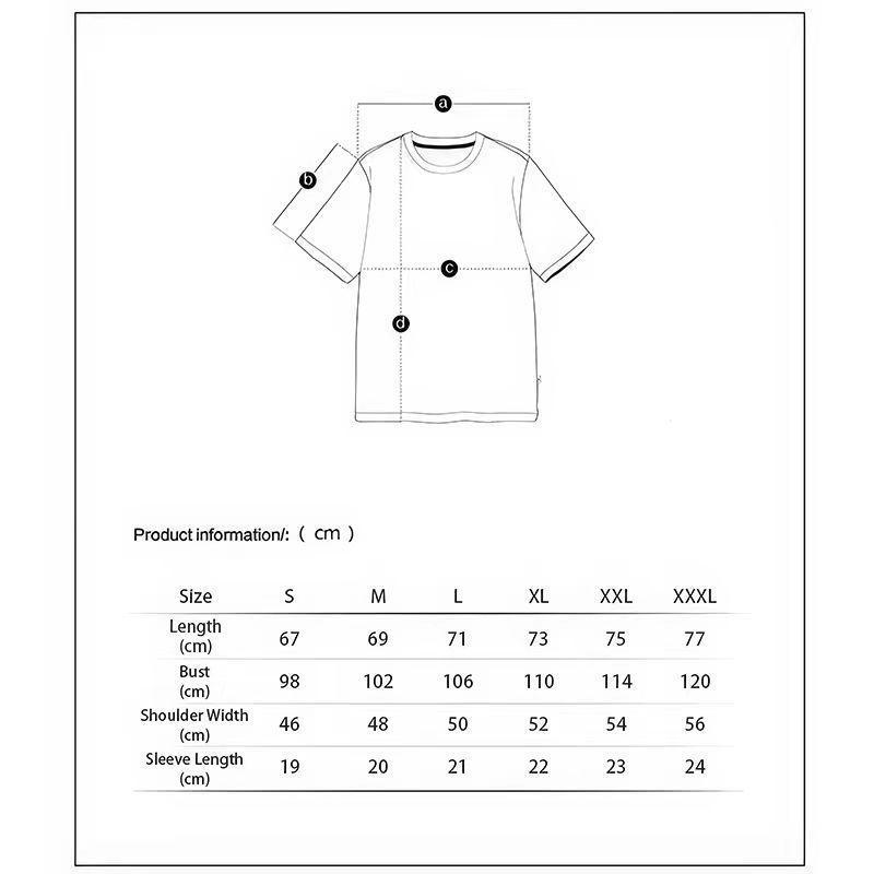 Product Introduction of New heavyweight cotton short-sleeved T-shirt summer hot-selling creative printing ins all-match loose men's round neck top trend 0