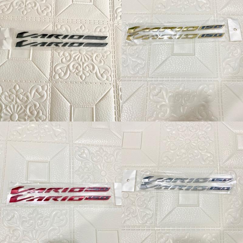 Tem chữ cứng đế kiến loại tốt cho Vario 150 vario 125 nhiều màu trang trí xe Decal Nhãn Dán