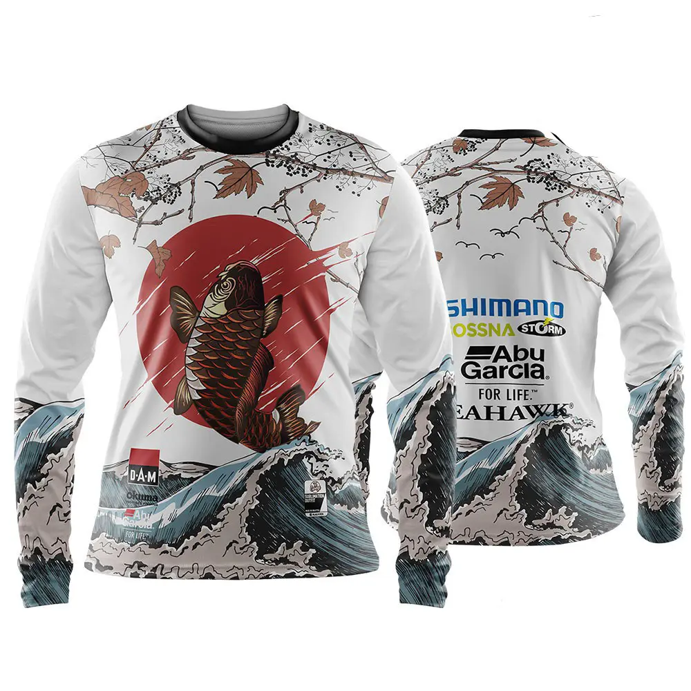 [ Ready Stock ]My3 camo Daiwa fishing Jersey sublimation | anti-UV fishing clothes | long sleeve fishing shirts | size XS to 3XL.