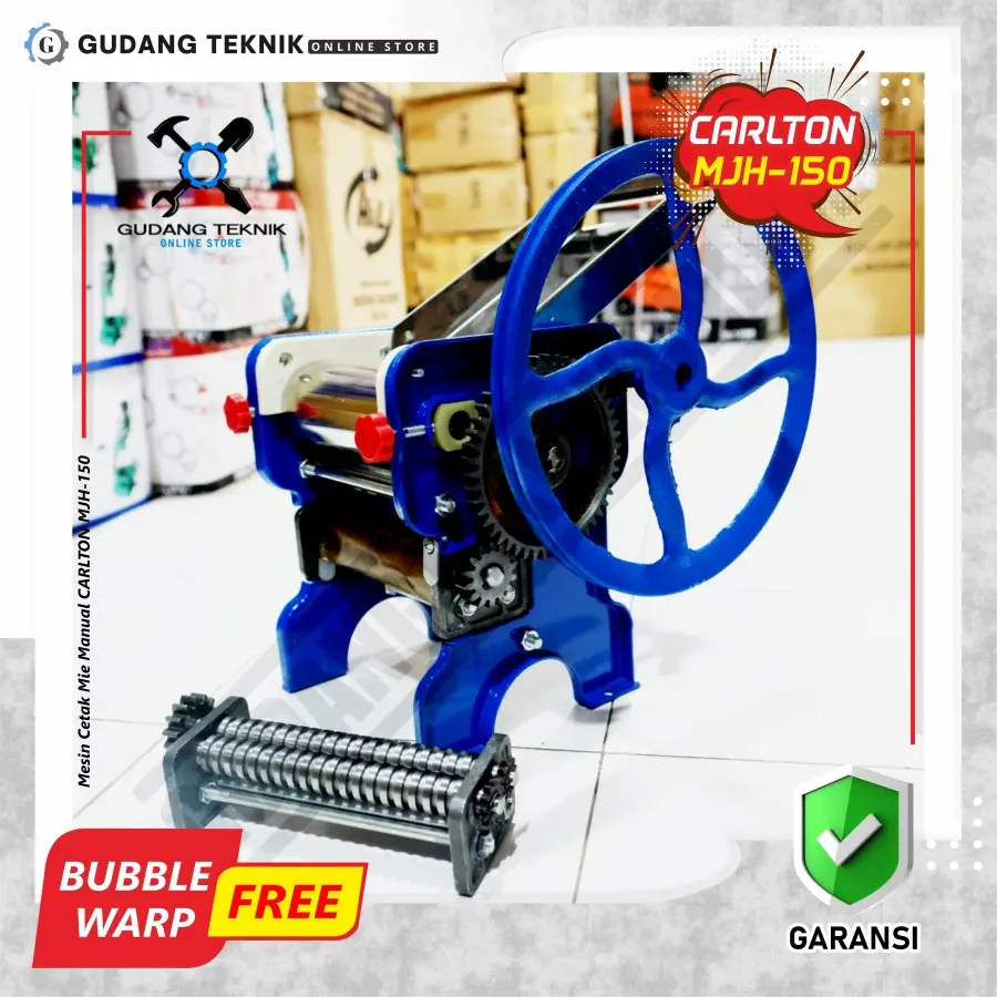 Gilingan Mie Manual Carlton MJH150 - Mesin Cetak Mie Manual / Noodle Maker