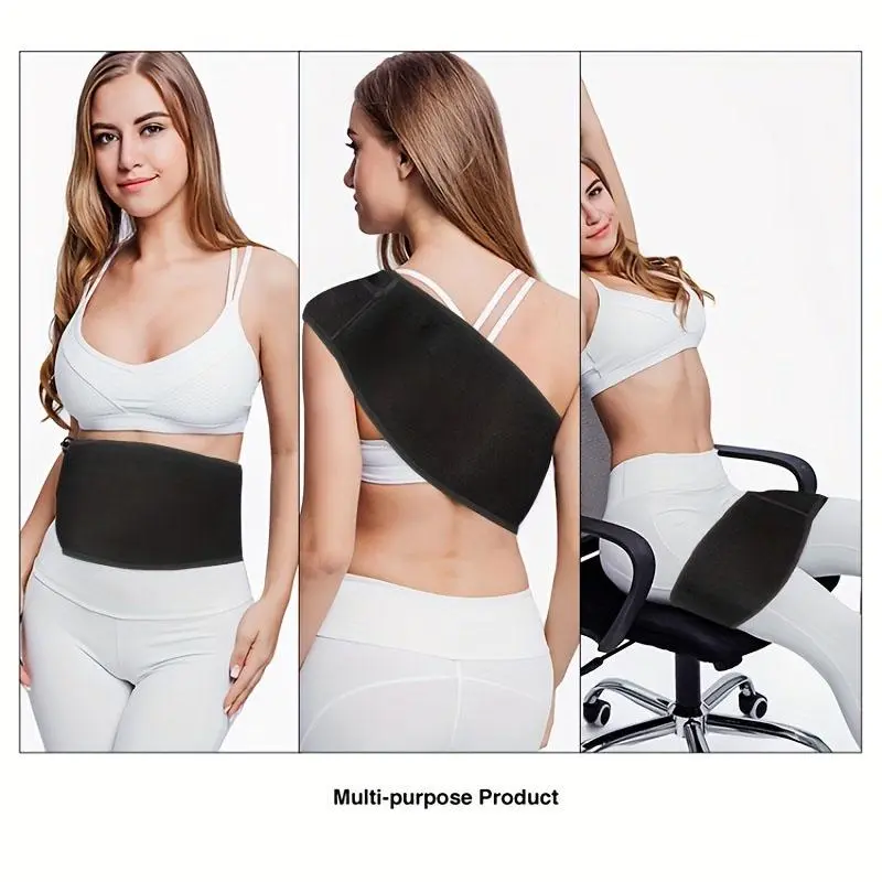 2024 New Style Waist Support Belt, Multifunctional Heating Pad, USB Plug & Play Waist Support Belt, Sports & Outdoor Clothing Accessories for Men & Women 2