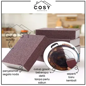 COSY Spons Pembersih Kerak Spon Nano Penghilang Kerak / Spons Ajaib Panci Kuali