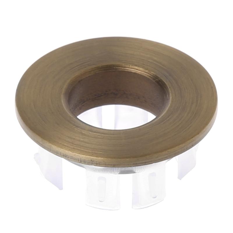 Sink Basin Trim Overflow Cover Six-foot Ring Insert In Hole Cap Bathroom Fitting 0