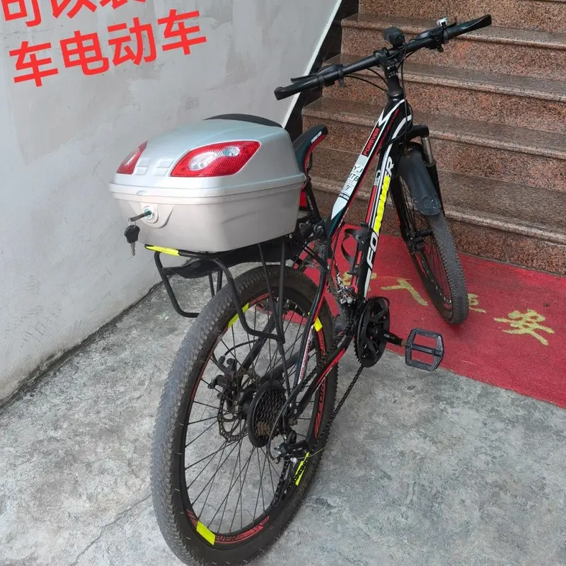 Hộp Đuôi Xe Máy, Yadi, Tiêu Chuẩn Quốc Gia, Chống Thấm Nước Và Bền, Thiết Kế Mới, Thích Hợp Cho Xe Đạp, Xe Đạp Điện Và Hộp Dụng Cụ, Cốp Xe 3