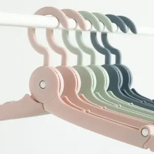 Gantungan Baju Lipat / Hanger Lipat / Hanger Traveling / Gantungan Baju Lipat Multifungsi / Gantungan Baju Travel Size 4