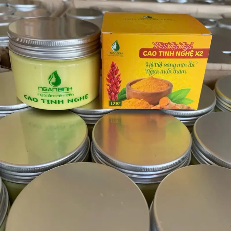 Cao Tinh Nghệ 175gr Dưỡng Da , Làm Đẹp Da , Chăm Sóc Da Nữ Skincare 7