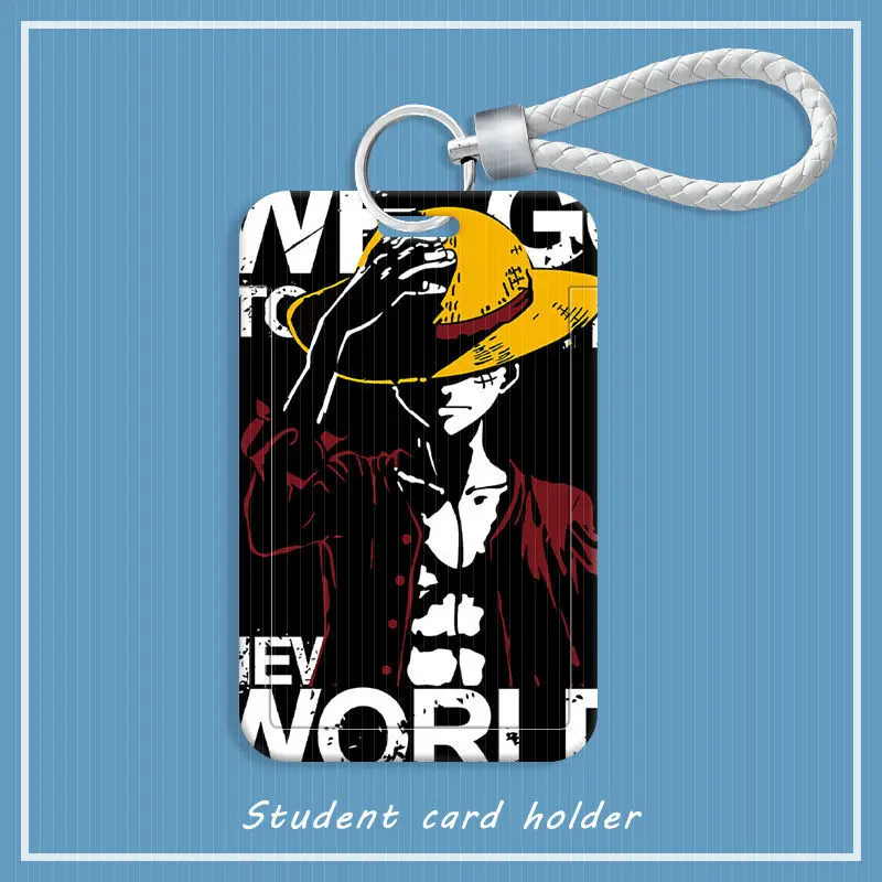 Chủ Thẻ, Thiết Kế Anime Nhật Bản, Một Mảnh, Bộ Thẻ Khuôn Viên Học Sinh, Bao Gồm Bìa Thẻ Monkey D Luffy, Thích Hợp Cho Thẻ Làm Việc Và Triển Lãm, Bao Đựng Thẻ 3