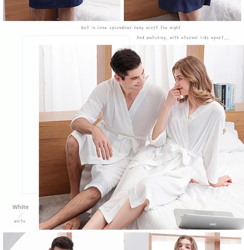 Product Introduction of Stylish Bathrobes for Men and Women  for Hotel Wholesale Wide and Absorbent Bathrobes for Relaxing 18