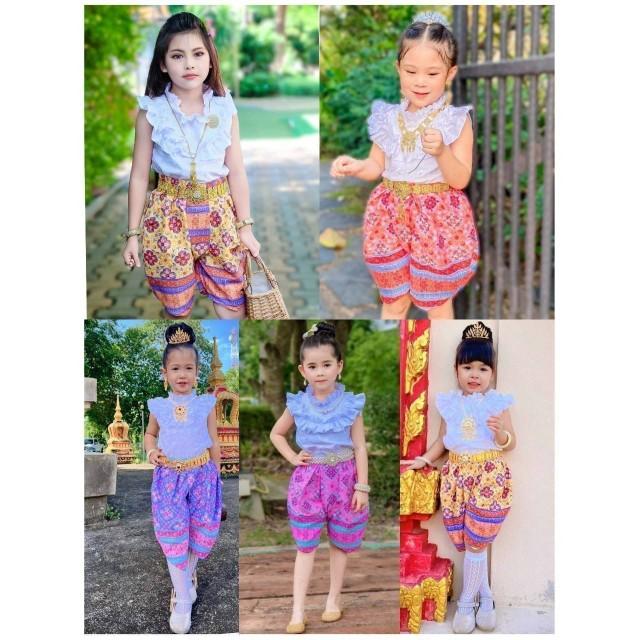 Product Introduction of ชุดไทยเด็กผู้หญิง(โจงกระเบนประยุกต์) 4