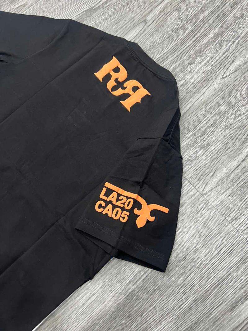Product Introduction of Áo thun rock revival chữ xanh lớn logo nổi 10