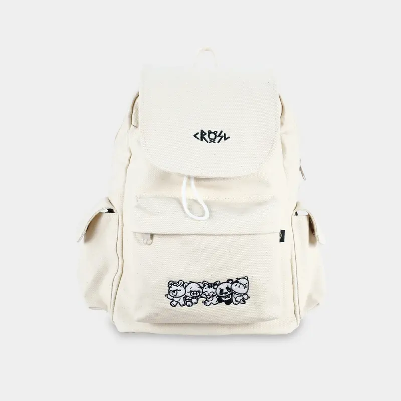 CRSL Broken White Rucksack | Ransel Pria | Backpack Canvas Sekolah Kuliah Kanvas | Bagpack Unisex Pria Wanita | Tas Travelling | tas gunung Cewek 0