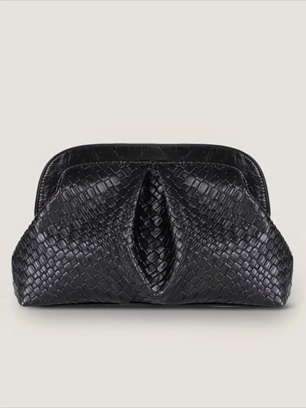 Women's Elegant Snakeskin Embossed Evening Bag, Exquisite Trendy Clutch Bag, Fashionable Bag for Party Decoration 8