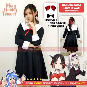 Seifuku Cosplay Kaguya - sama Love Is War - Kaguya Shinomiya Chika Fujiwara