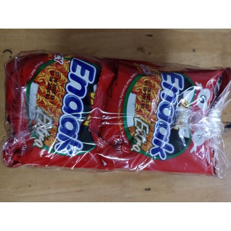 Product Introduction of Snack mì trẻ em Gemez Enaak Extra Indonesia vị Ớt cấp độ 1 lốc 20 gói x 28g  Thức Ăn Food Cay 6