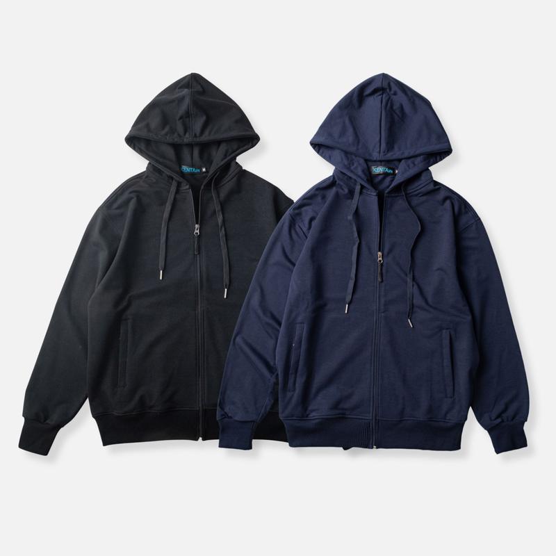 Áo Khoác Nỉ Cotton Da Cá Chống Nắng - KENTA AKN0116 - Nam Nữ Có Túi Trong, Không Xù Lông, Không Bám Bụi, Form Rộng