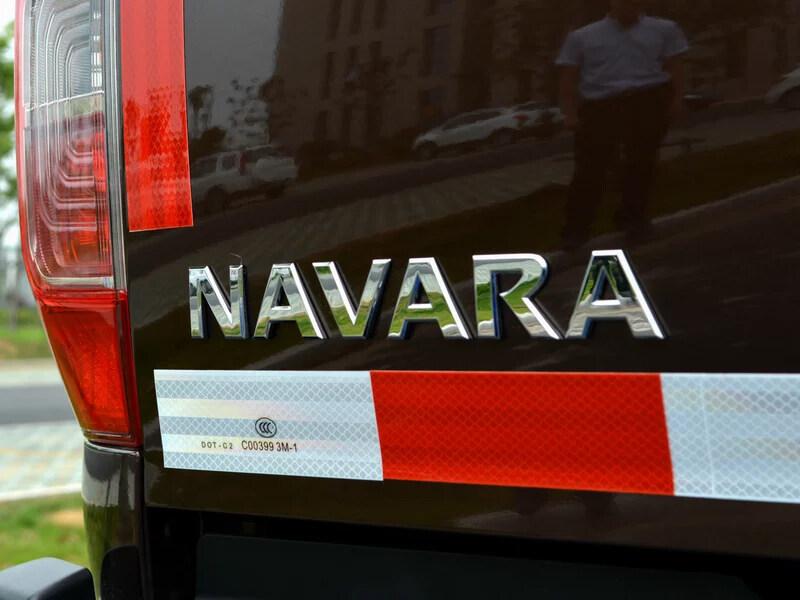 For Nissan NAVARA letter emblem Rear trunk logo Car side sticker Back ...