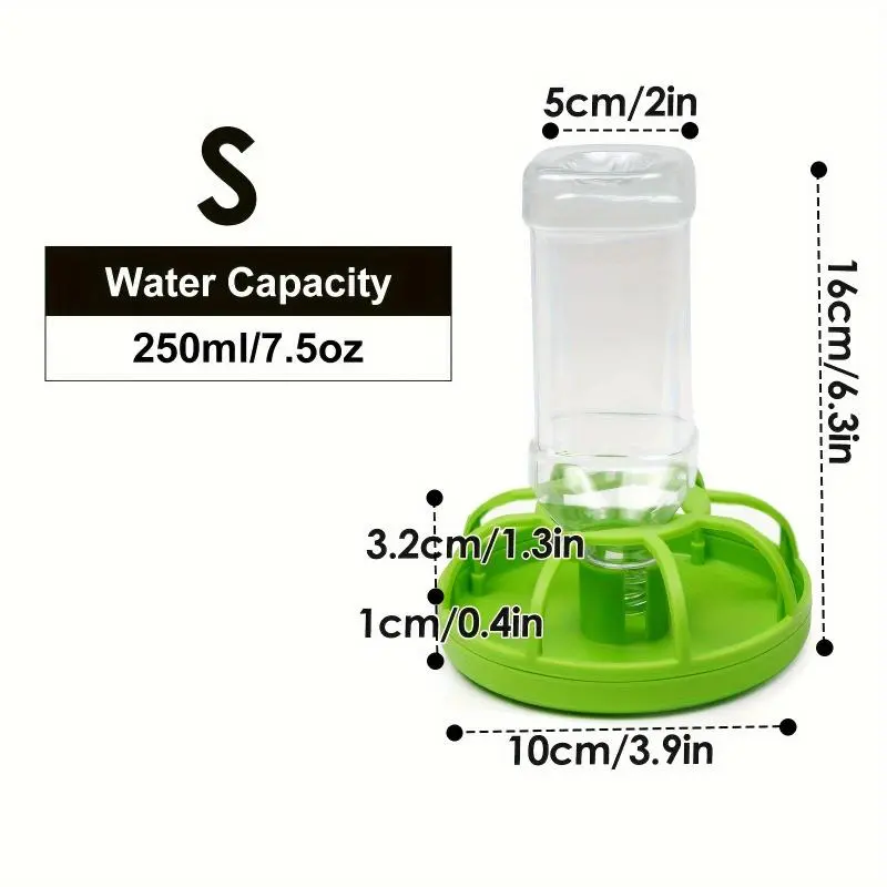 Automatic Reptile Water Dispenser, 1 Count Reptile Water Feeder, Suitable for Various Animals, Durable Plastic Water Dispenser for Zoo & Cage Use 4