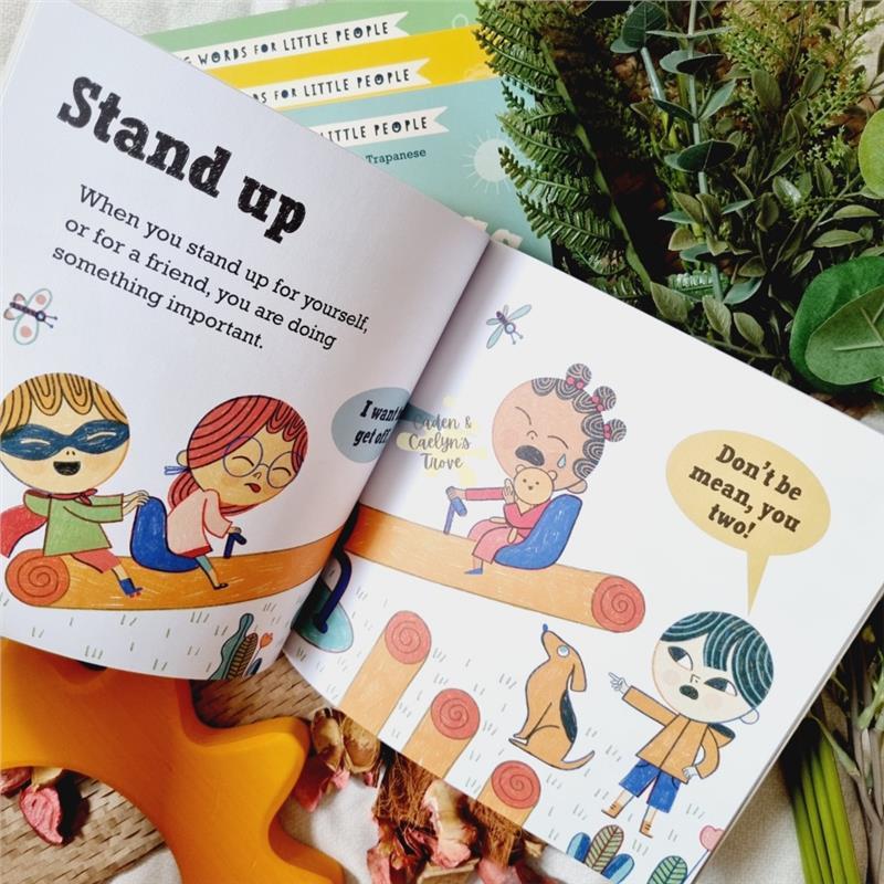 Product Introduction of original Big Words For Little People Series By Helen Mortimer  Empowering Words That Help Children To Express Their Emotions 36