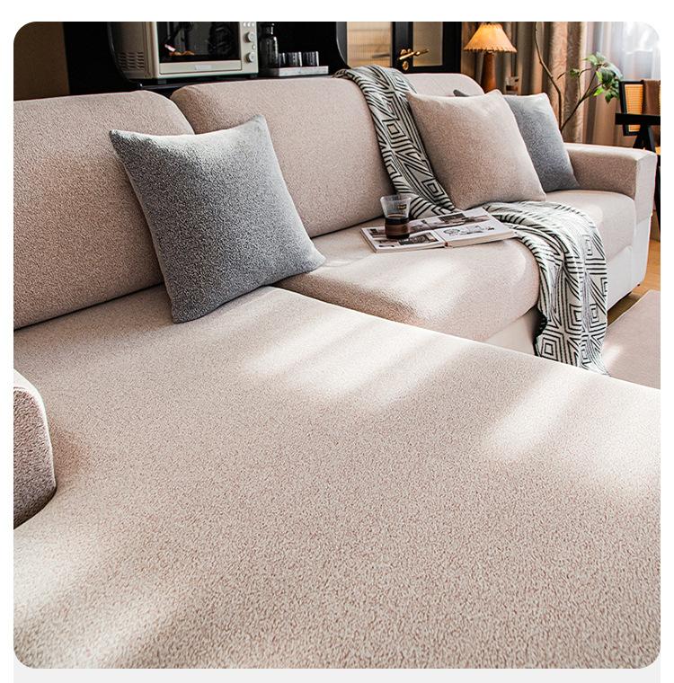 Product Introduction of High Elastic Chenille Sofa Cover 2025 New All-Season Non-Slip Full Wrap Universal Sofa Cover Cushion Cover 24