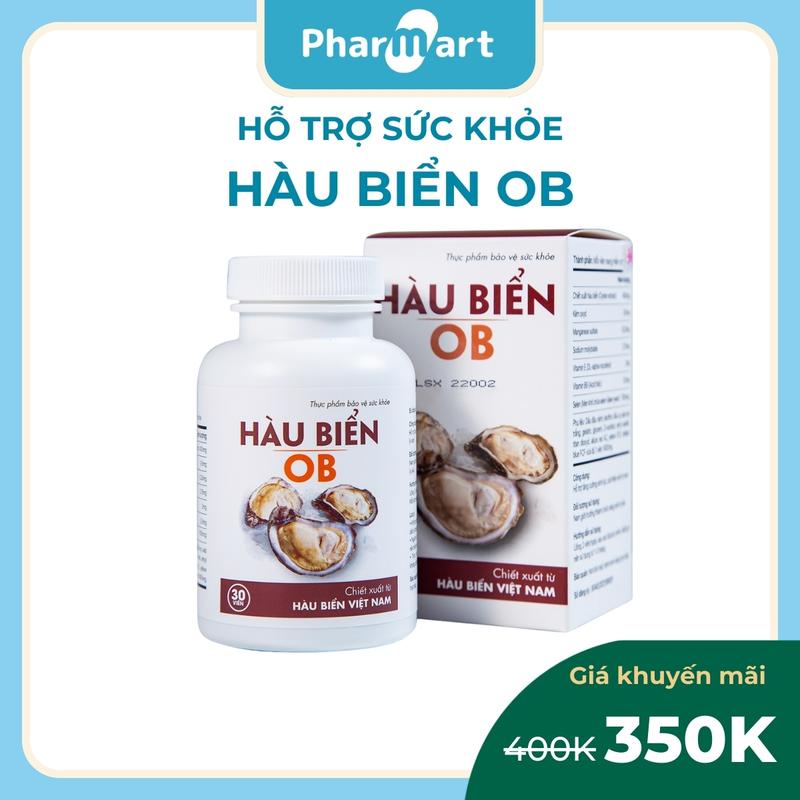 Tinh chất Hàu Việt Nam OB - Bổ sung kẽm cho người trưởng thành